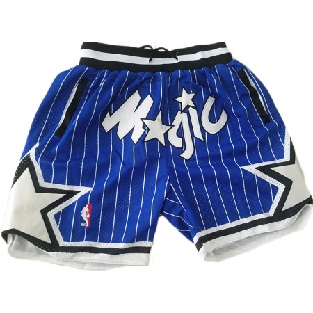 NBA Orlando Magic Uomo Pantaloncini Tascabili Blu Swingman